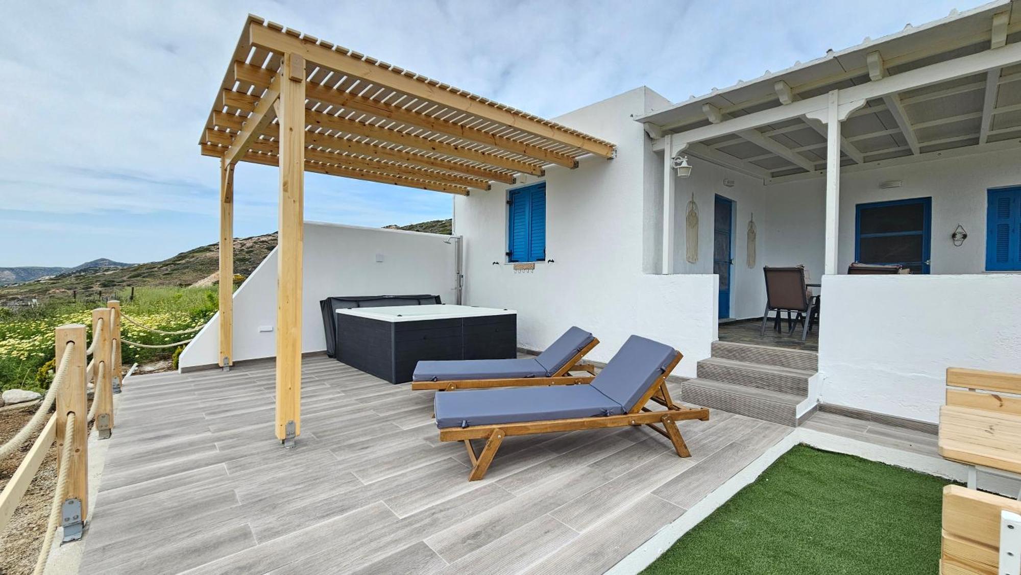 Bayview Villa With Jaccuzi - Milos Zefiría 외부 사진